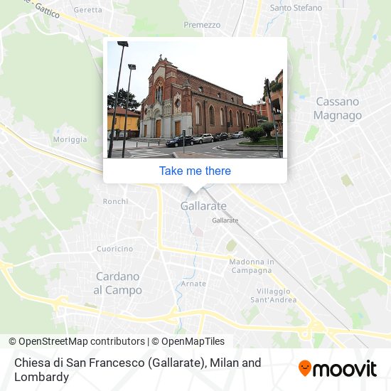 Chiesa di San Francesco (Gallarate) map