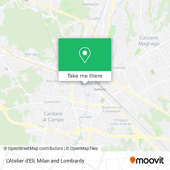 L'Atelier d'Eli map