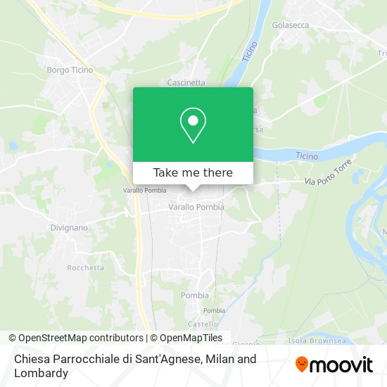 Chiesa Parrocchiale di Sant'Agnese map