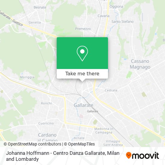 Johanna Hoffmann - Centro Danza Gallarate map