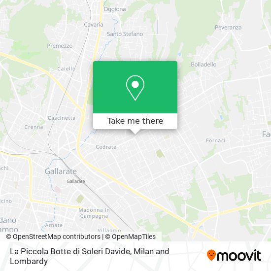 La Piccola Botte di Soleri Davide map