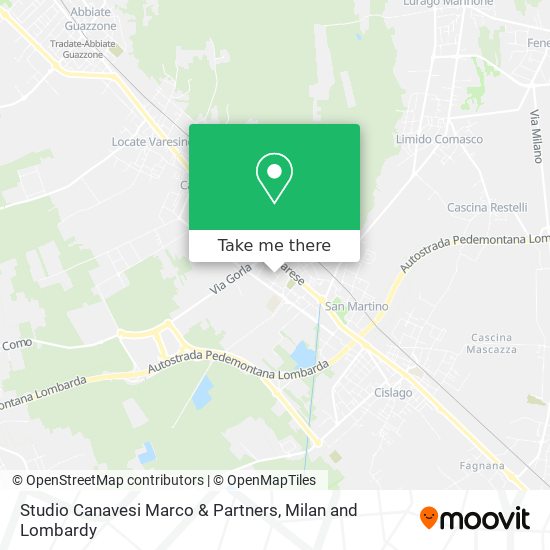 Studio Canavesi Marco & Partners map