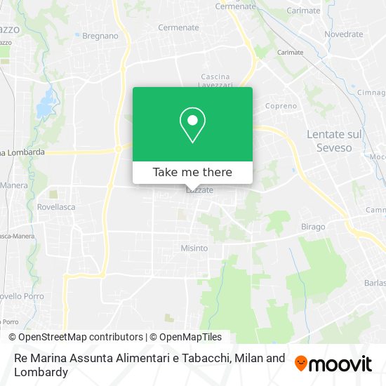 Re Marina Assunta Alimentari e Tabacchi map