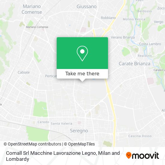 Comall Srl Macchine Lavorazione Legno map