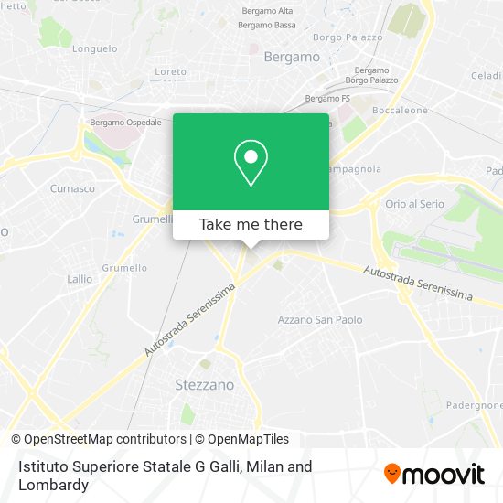 Istituto Superiore Statale G Galli map