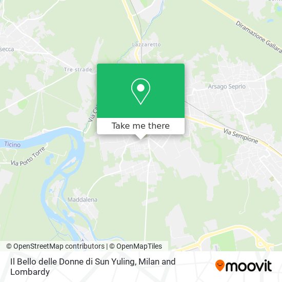 Il Bello delle Donne di Sun Yuling map