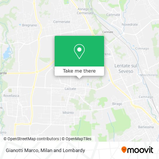 Gianotti Marco map
