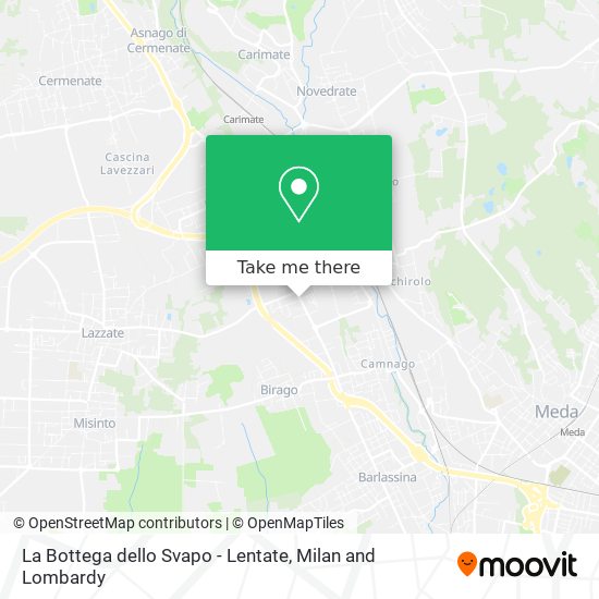 La Bottega dello Svapo - Lentate map