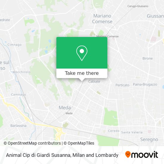 Animal Cip di Giardi Susanna map