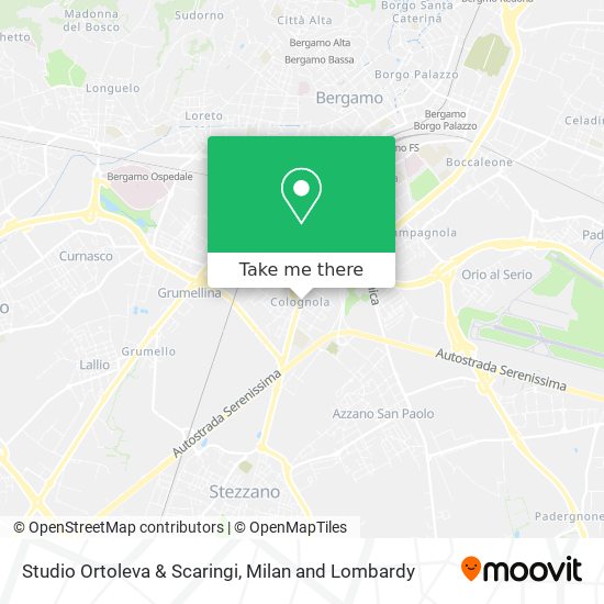 Studio Ortoleva & Scaringi map