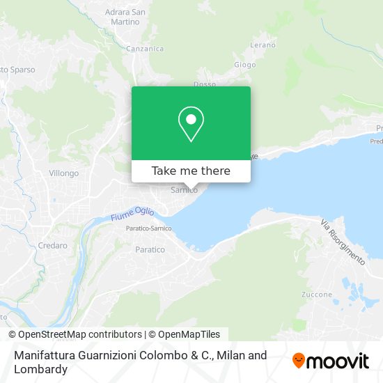 Manifattura Guarnizioni Colombo & C. map