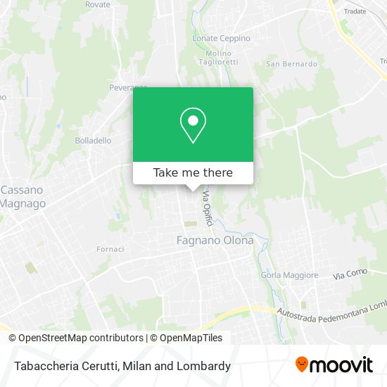 Tabaccheria Cerutti map