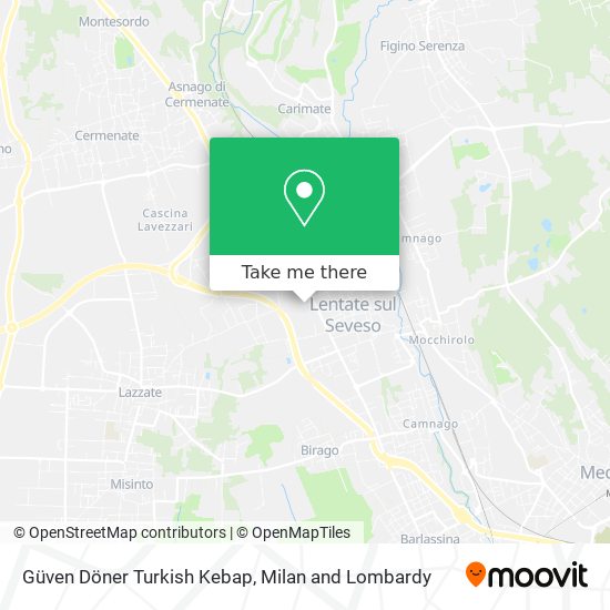 Güven Döner Turkish Kebap map