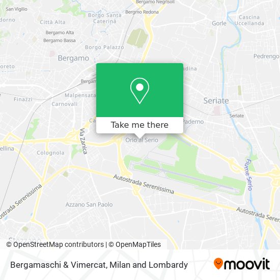 Bergamaschi & Vimercat map