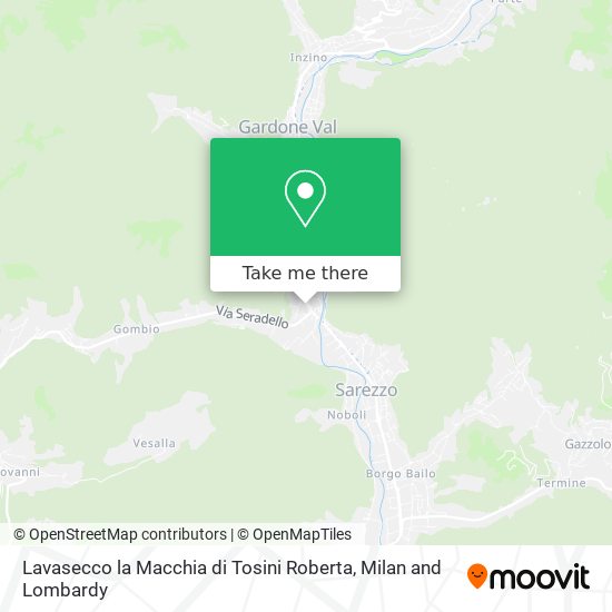Lavasecco la Macchia di Tosini Roberta map