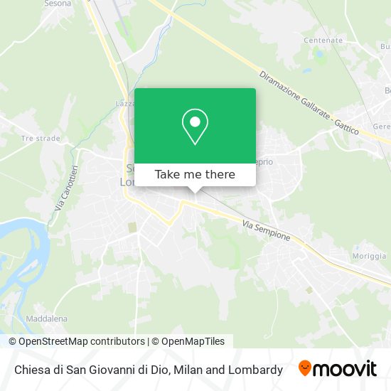 Chiesa di San Giovanni di Dio map