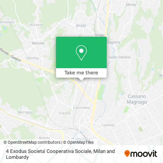 4 Exodus Societa' Cooperativa Sociale map