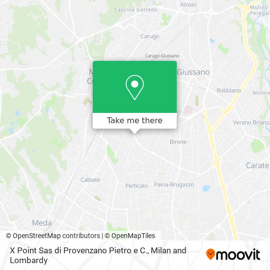 X Point Sas di Provenzano Pietro e C. map
