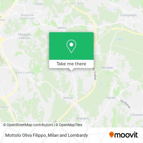 Mottolo Oliva Filippo map