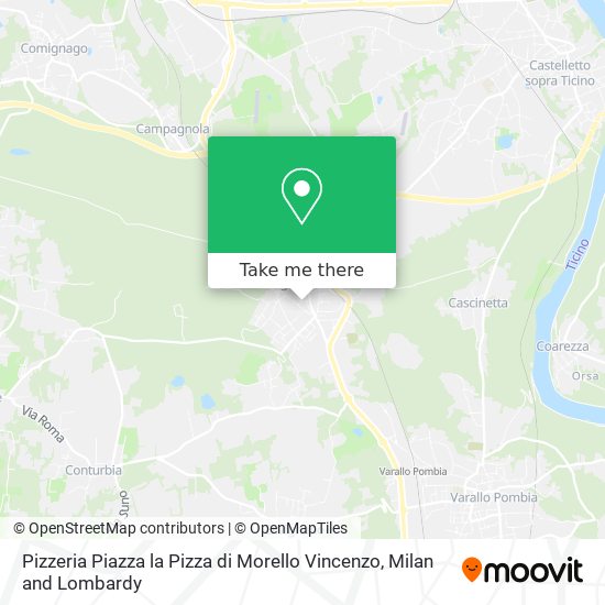 Pizzeria Piazza la Pizza di Morello Vincenzo map
