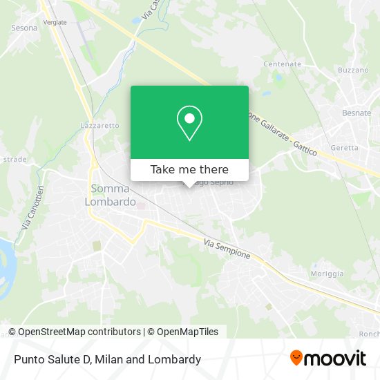 Punto Salute D map