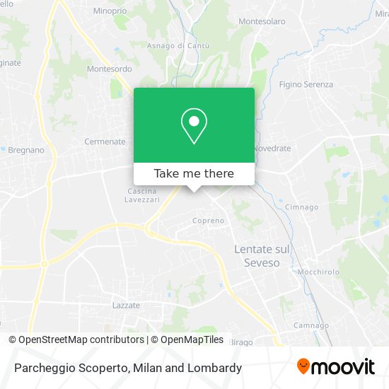 Parcheggio Scoperto map