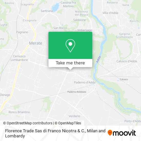 Florence Trade Sas di Franco Nicotra & C. map