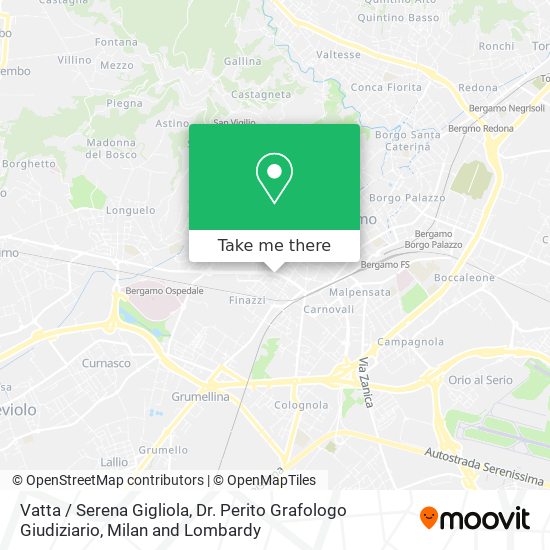 Vatta / Serena Gigliola, Dr. Perito Grafologo Giudiziario map