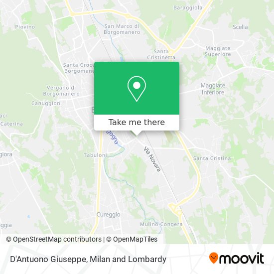 D'Antuono Giuseppe map