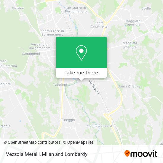 Vezzola Metalli map