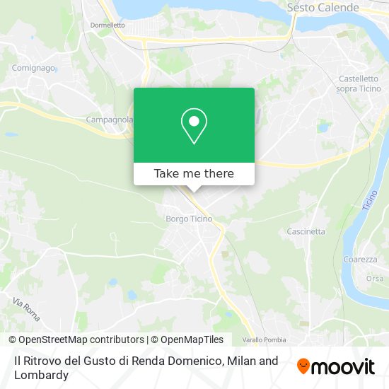 Il Ritrovo del Gusto di Renda Domenico map