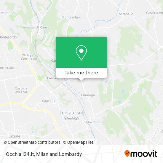 Occhiali24.It map
