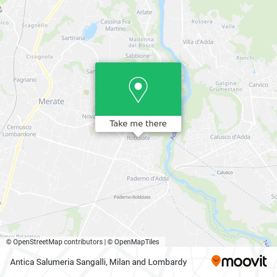 Antica Salumeria Sangalli map