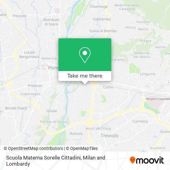 Scuola Materna Sorelle Cittadini map