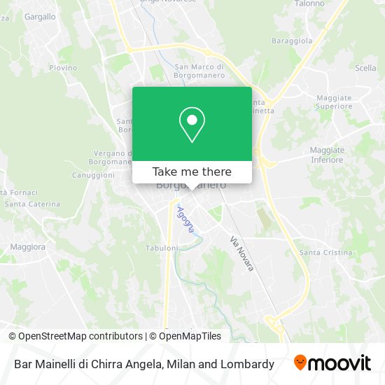 Bar Mainelli di Chirra Angela map