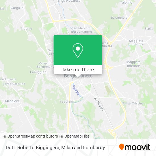 Dott. Roberto Biggiogera map