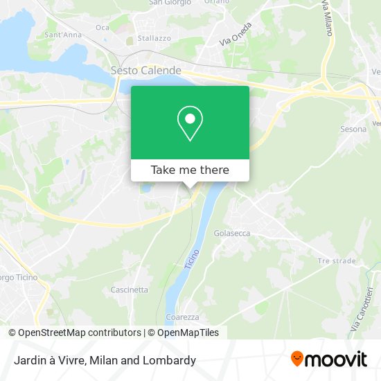 Jardin à Vivre map