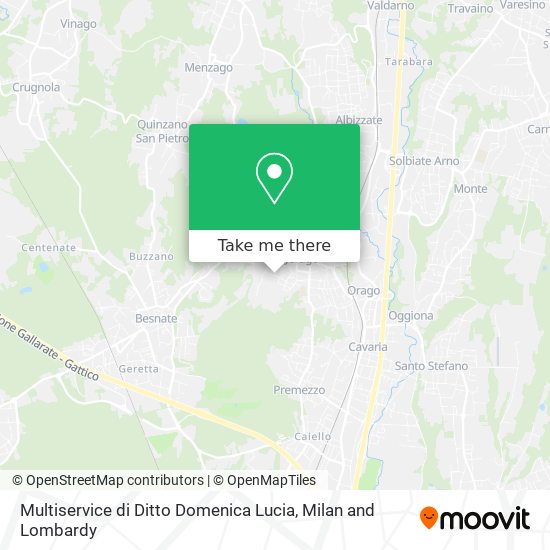 Multiservice di Ditto Domenica Lucia map