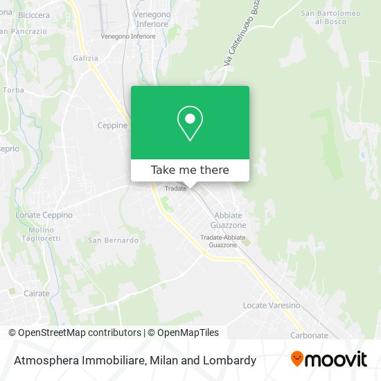 Atmosphera Immobiliare map