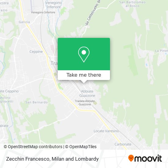 Zecchin Francesco map