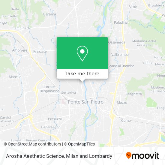 Arosha Aesthetic Science map