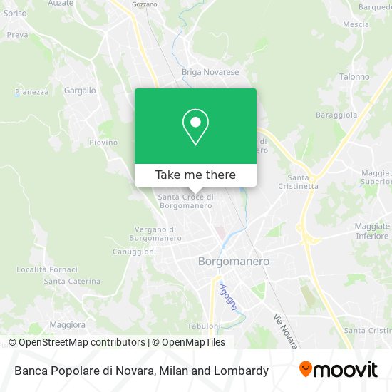 Banca Popolare di Novara map
