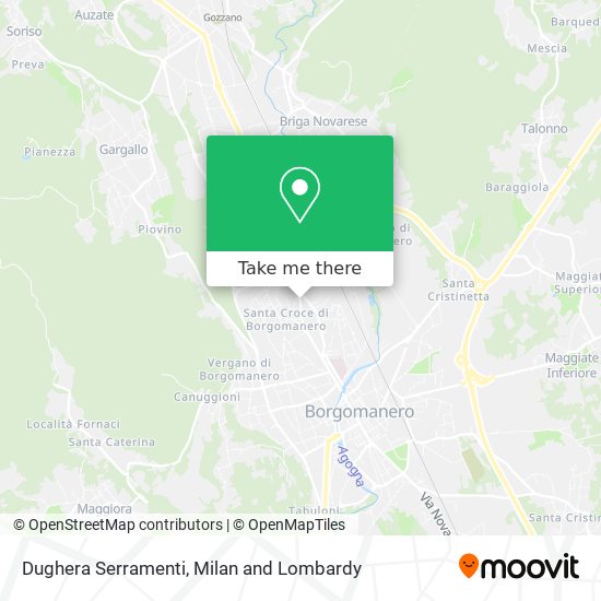Dughera Serramenti map