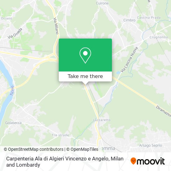 Carpenteria Ala di Algieri Vincenzo e Angelo map