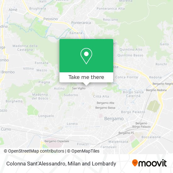 Colonna Sant'Alessandro map