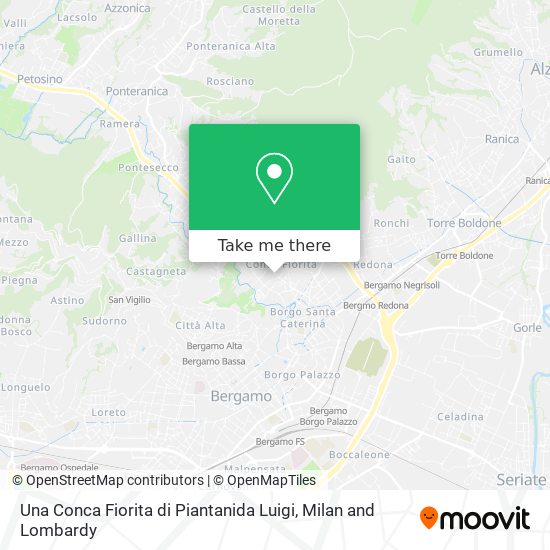 Una Conca Fiorita di Piantanida Luigi map