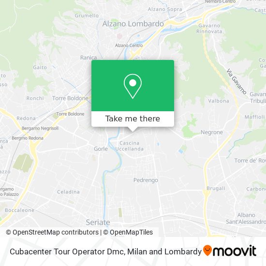 Cubacenter Tour Operator Dmc map