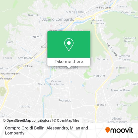 Compro Oro di Bellini Alessandro map