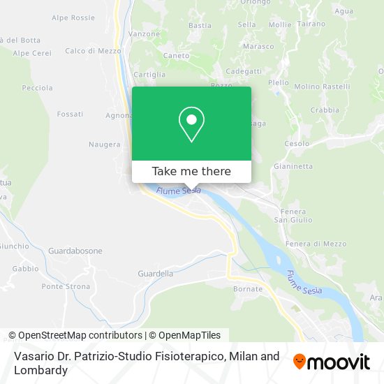 Vasario Dr. Patrizio-Studio Fisioterapico map