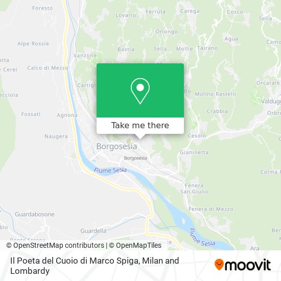Il Poeta del Cuoio di Marco Spiga map